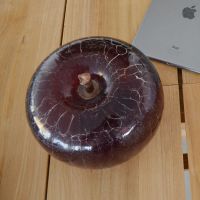 Bull&Stein Transparent crackled glass apple