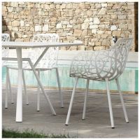 Silla blanca FOREST de Fast
